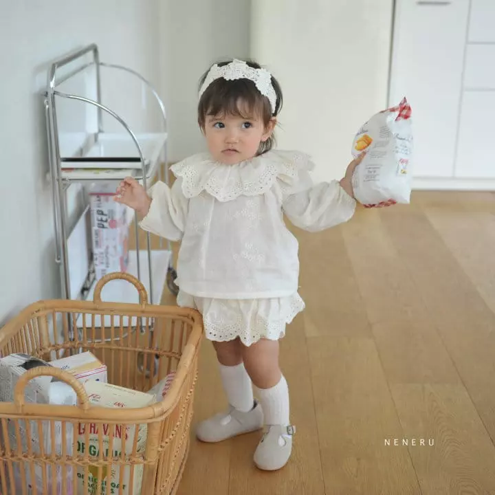 Neneru - Korean Baby Fashion - #babyoutfit - Laina Bloomer Set - 3