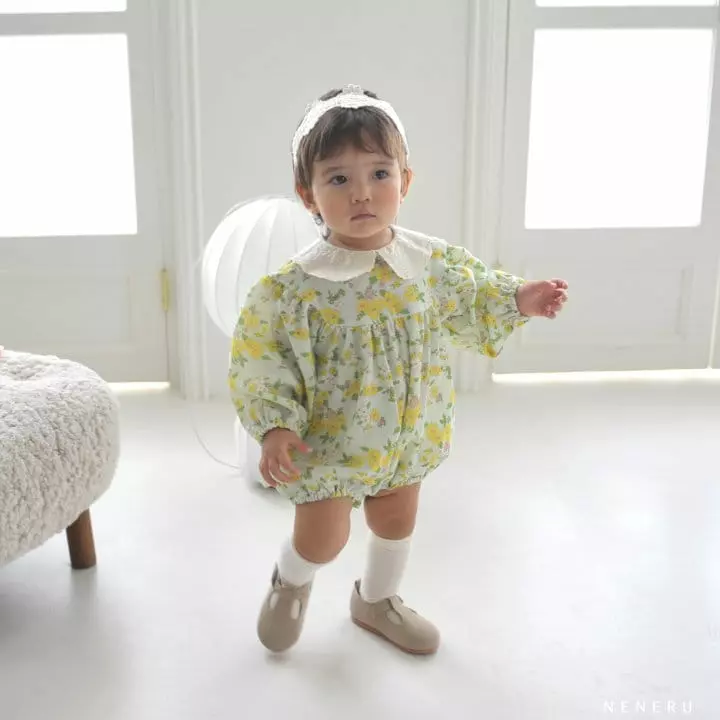 Neneru - Korean Baby Fashion - #onlinebabyboutique - Lumi Bodysuit - 8