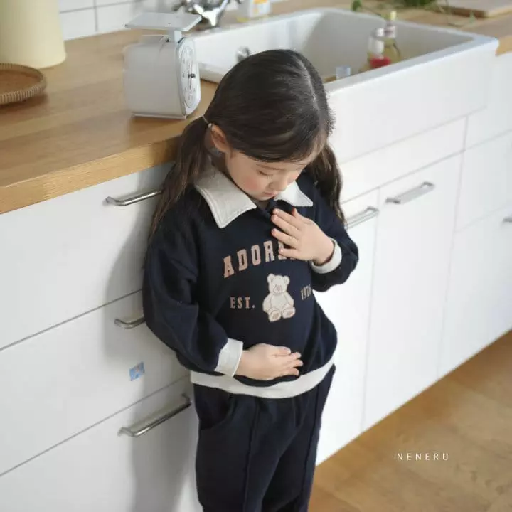 Neneru - Korean Baby Fashion - #onlinebabyboutique - Adorable Top Bottom Set - 8