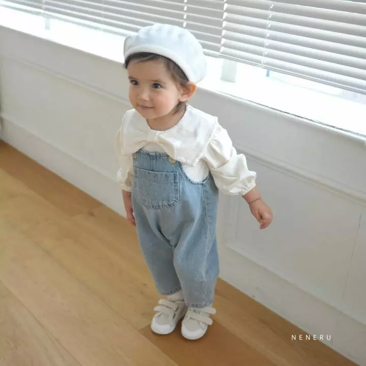 Neneru - Korean Baby Fashion - #onlinebabyshop - Ribbon Tee - 2
