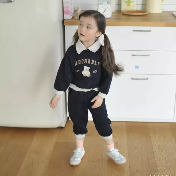 Neneru - Korean Baby Fashion - #onlinebabyshop - Adorable Top Bottom Set - 10