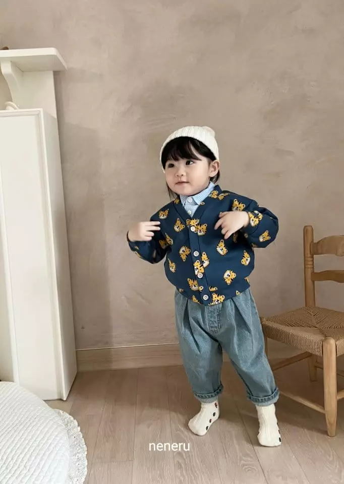 Neneru - Korean Baby Fashion - #smilingbaby - Baby Tiger Cardigan - 8