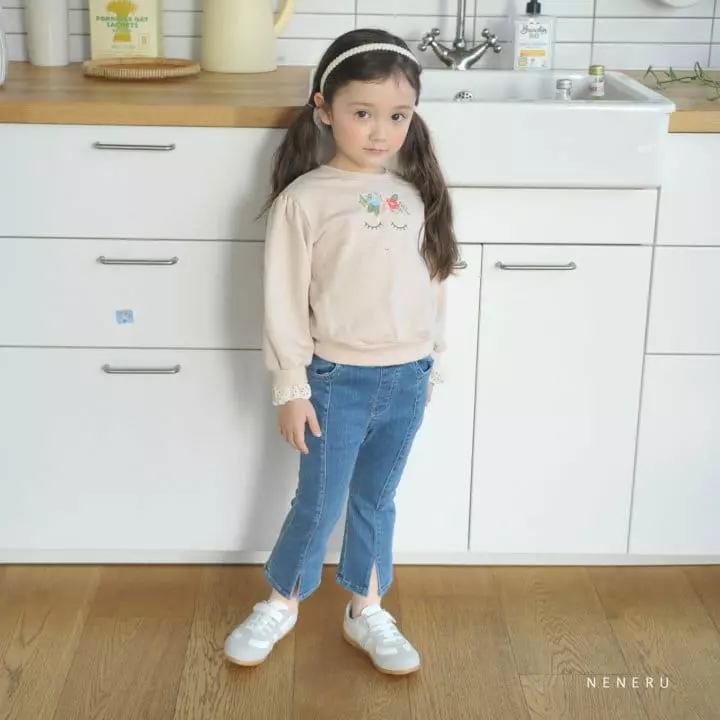 Neneru - Korean Children Fashion - #childofig - Vivian Denim Pants - 2