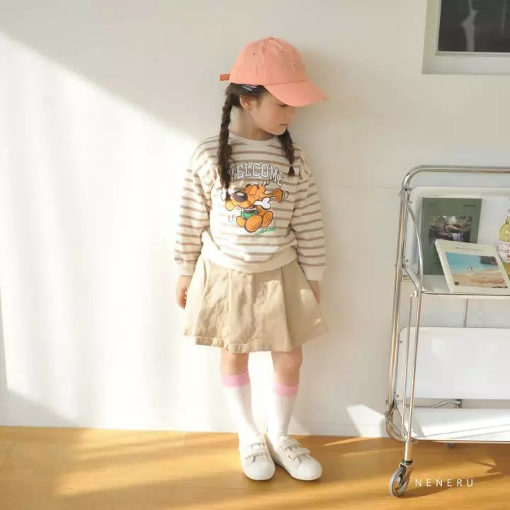 Neneru - Korean Children Fashion - #childofig - Fread Stripes Tee - 6