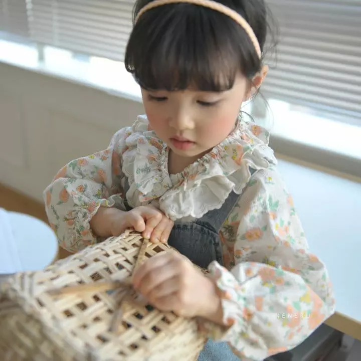 Neneru - Korean Children Fashion - #designkidswear - Nuk Denim Dungarees Pants