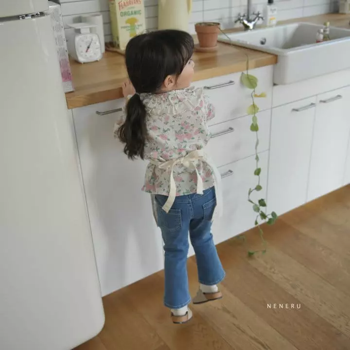 Neneru - Korean Children Fashion - #fashionkids - Vivian Denim Pants - 6