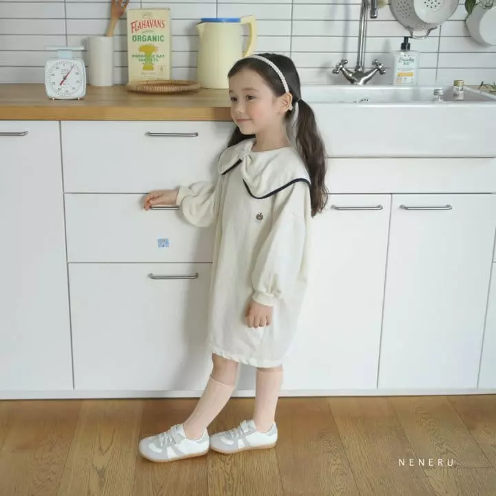 Neneru - Korean Children Fashion - #fashionkids - New Ribbon One-piece - 3