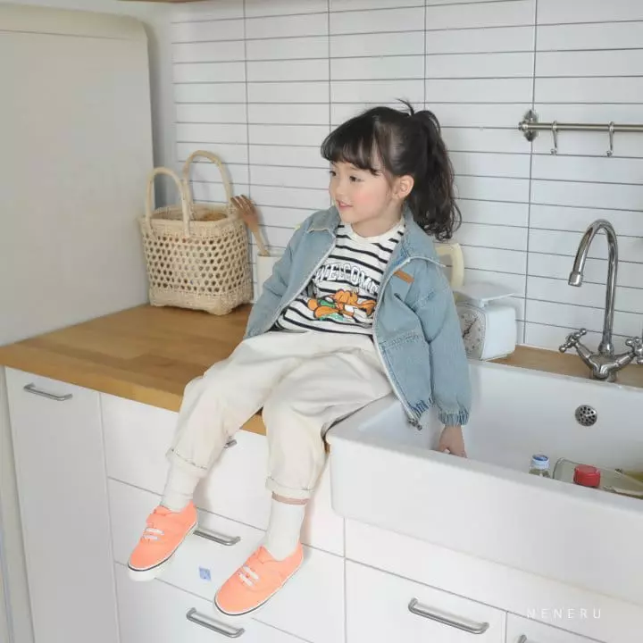Neneru - Korean Children Fashion - #fashionkids - Tomi Denim Jacket - 7
