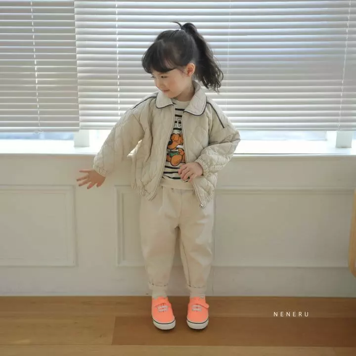 Neneru - Korean Children Fashion - #kidsshorts - Plare Baggy Pants - 6