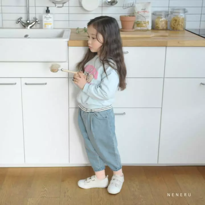Neneru - Korean Children Fashion - #kidsshorts - Plare Baggy Pants Ivory - 11
