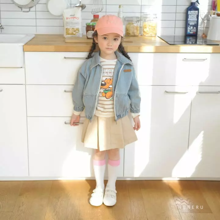 Neneru - Korean Children Fashion - #kidzfashiontrend - Belly Skirt Pants Beige - 12