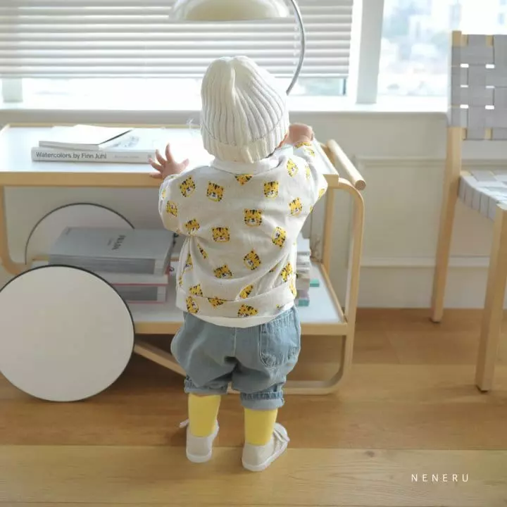 Neneru - Korean Children Fashion - #littlefashionista - Kid Tiger Cardigan - 2