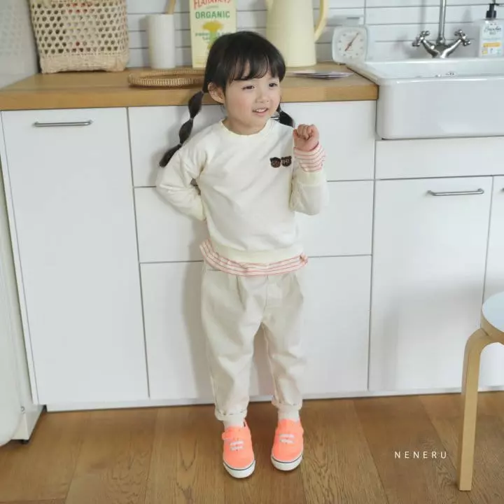 Neneru - Korean Children Fashion - #magicofchildhood - Bear Two Tee - 4
