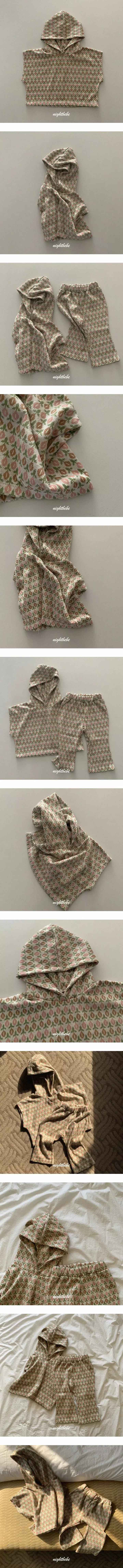 Night Bebe - Korean Baby Fashion - #onlinebabyshop - Knit Hoody Vest