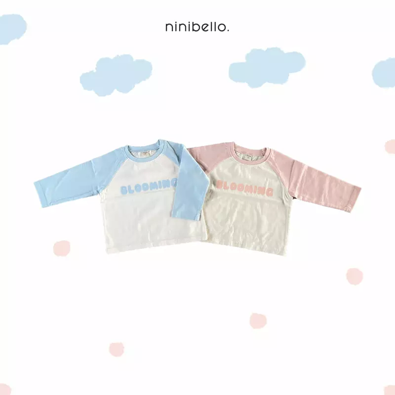 Ninibello - Korean Children Fashion - #childofig - Blooming Raglan Tee - 5