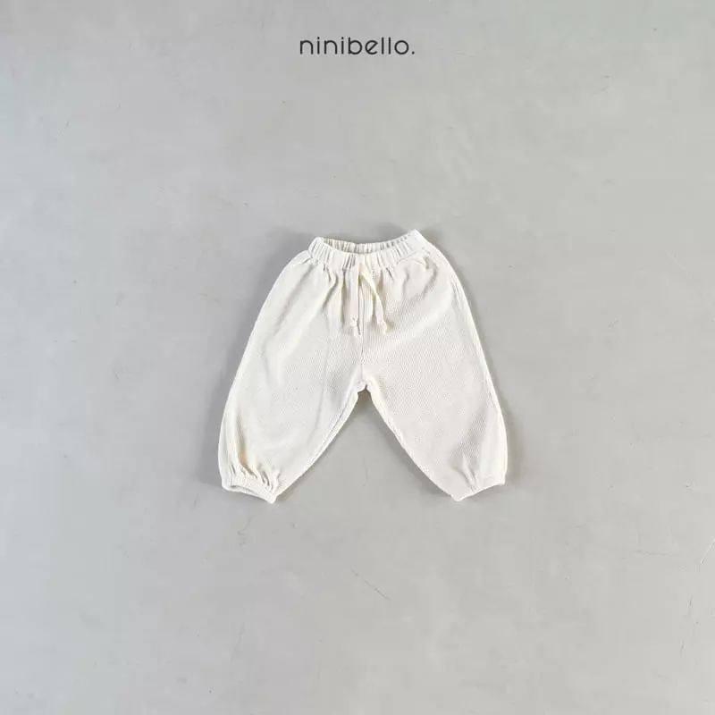 Ninibello - Korean Children Fashion - #designkidswear - Cracker Waffle Pants - 7