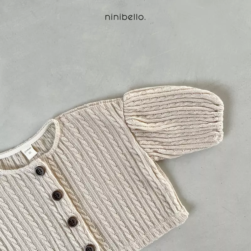 Ninibello - Korean Children Fashion - #discoveringself - Wood Cardigan - 3