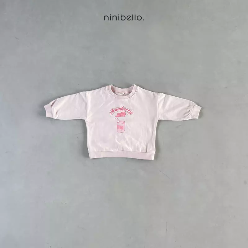 Ninibello - Korean Children Fashion - #fashionkids - Strawberry Sweatshirt - 8