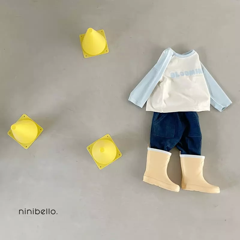 Ninibello - Korean Children Fashion - #fashionkids - Blooming Raglan Tee - 9