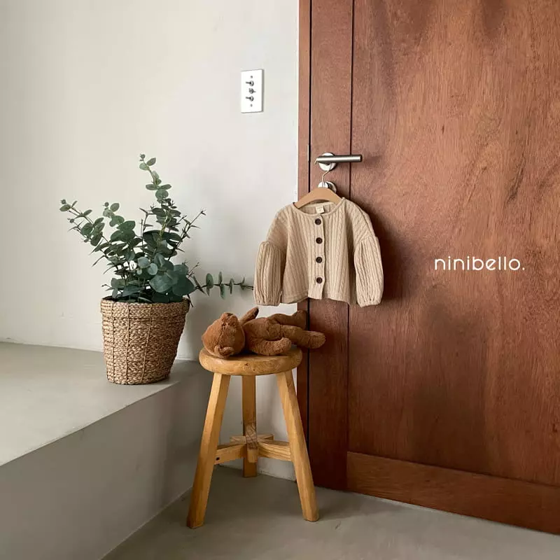 Ninibello - Korean Children Fashion - #littlefashionista - Wood Cardigan - 9