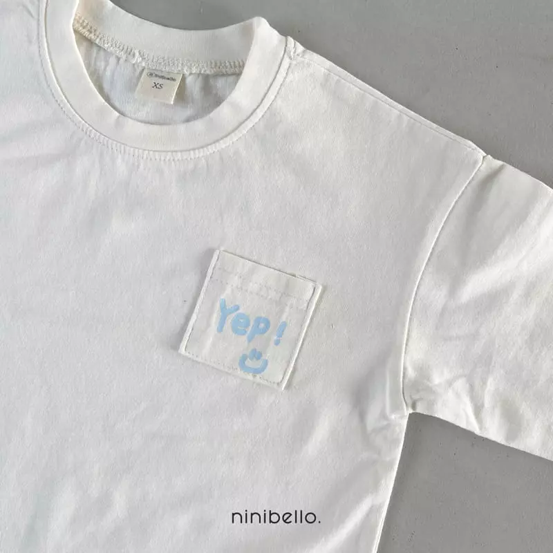 Ninibello - Korean Children Fashion - #littlefashionista - Yep Pocket Tee - 5