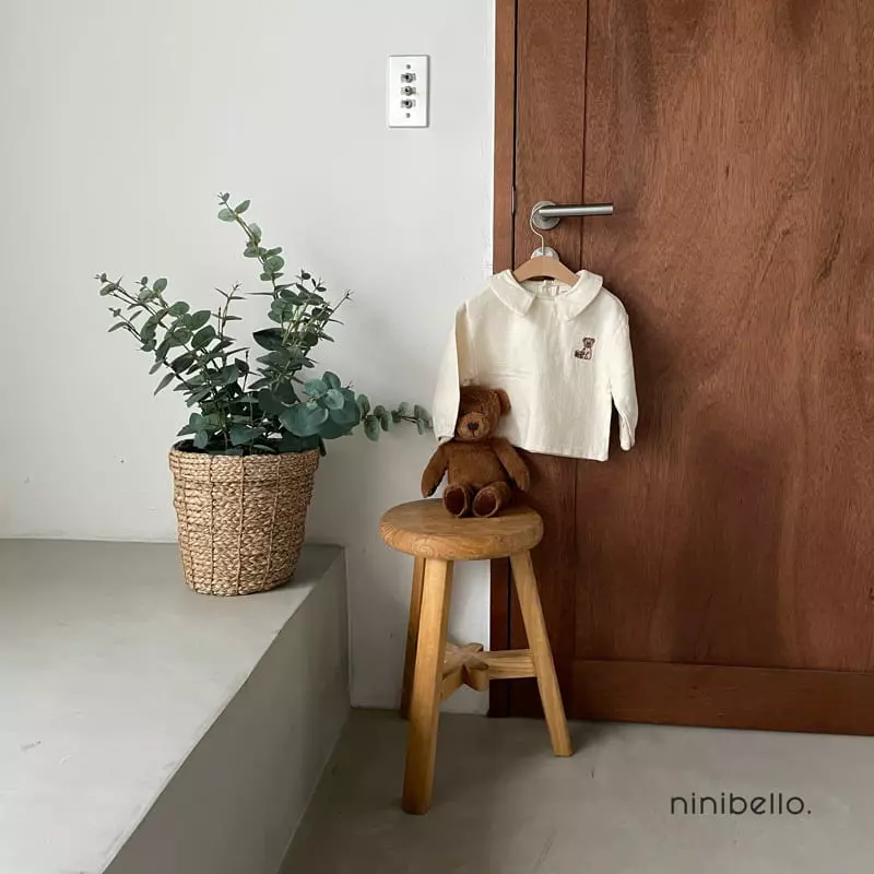 Ninibello - Korean Children Fashion - #littlefashionista - Munggo Collar Tee - 11