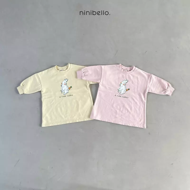 Ninibello - Korean Children Fashion - #minifashionista - Rabbit Sweatshirt One-piece - 3