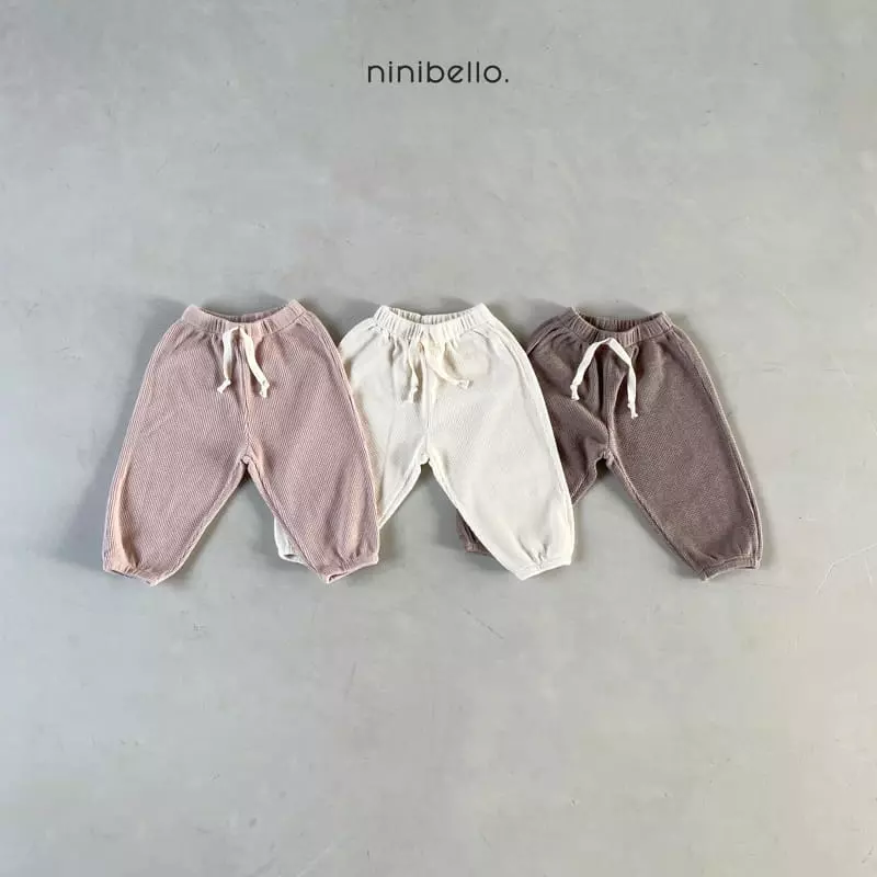 Ninibello - Korean Children Fashion - #prettylittlegirls - Cracker Waffle Pants