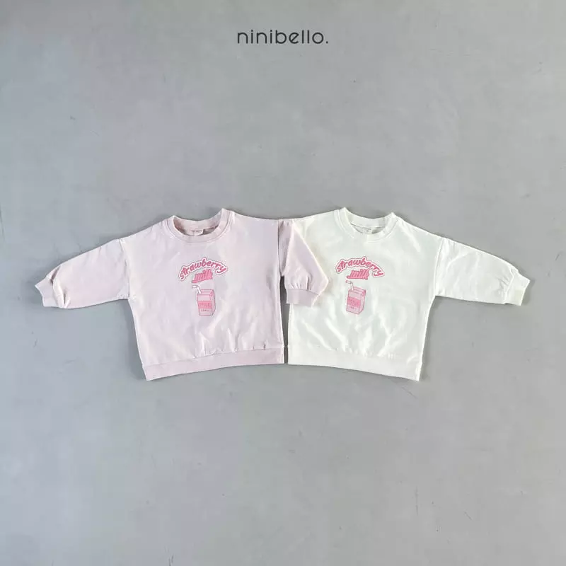Ninibello - Korean Children Fashion - #toddlerclothing - Strawberry Sweatshirt - 2