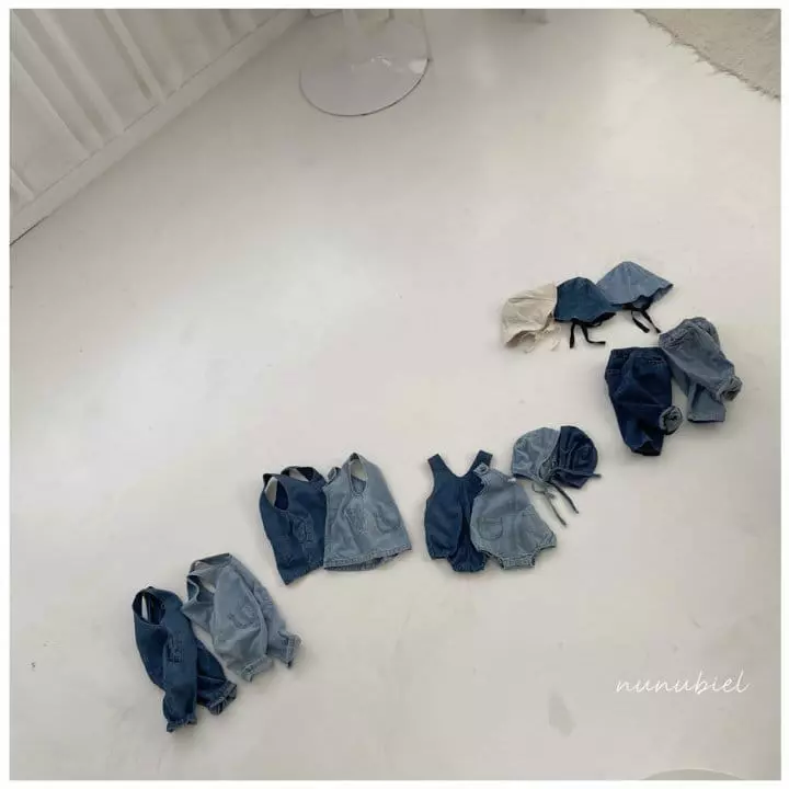 Nunubiel - Korean Baby Fashion - #babyboutique - Lips DenimOne-piece - 2