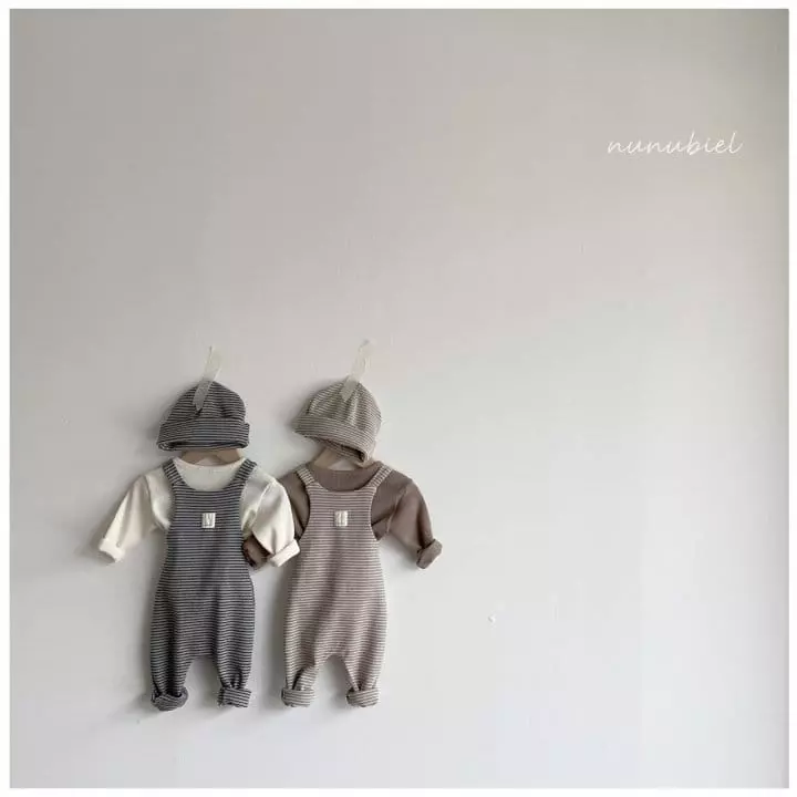 Nunubiel - Korean Baby Fashion - #babyboutique - Stripes Beanie - 4