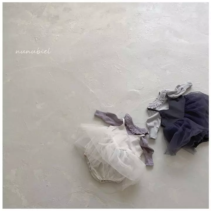 Nunubiel - Korean Baby Fashion - #babygirlfashion - Baby Puff Sleeve Tee - 5