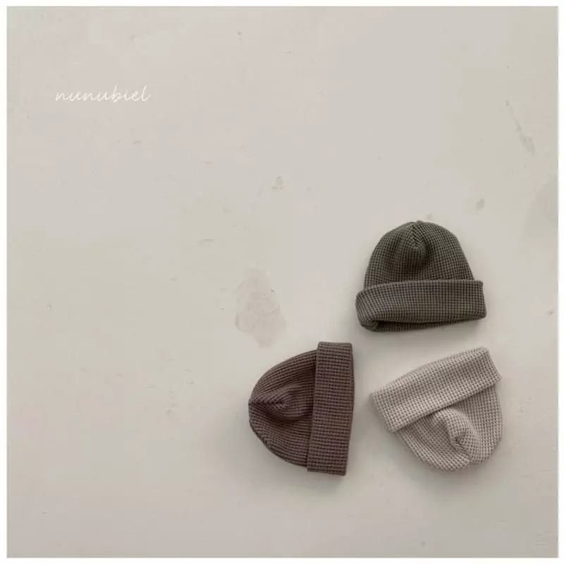 Nunubiel - Korean Baby Fashion - #babyoninstagram - Rich Waffle Beanie
