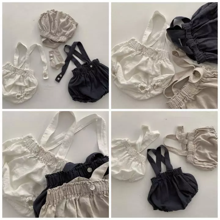 Nunubiel - Korean Baby Fashion - #babyoutfit - The Moon Bodysuit - 3