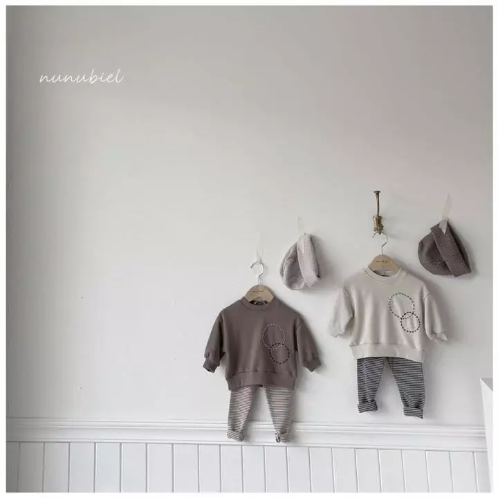 Nunubiel - Korean Children Fashion - #childofig - Two Ring Sweatshirt - 7