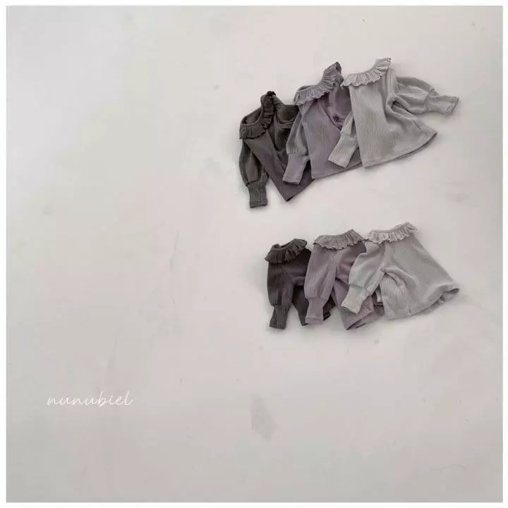 Nunubiel - Korean Children Fashion - #discoveringself - Puff Sleeve Tee - 2
