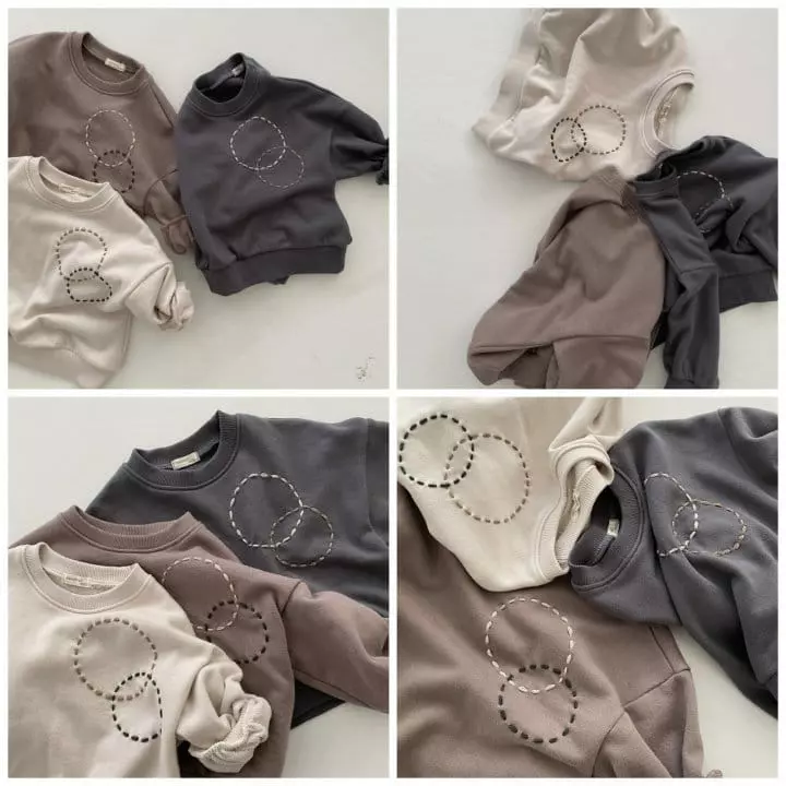 Nunubiel - Korean Children Fashion - #magicofchildhood - Two Ring Sweatshirt - 3