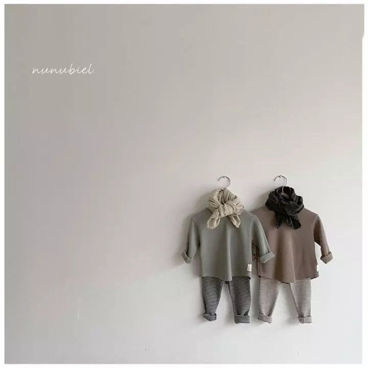 Nunubiel - Korean Children Fashion - #toddlerclothing - Square Scarf - 6