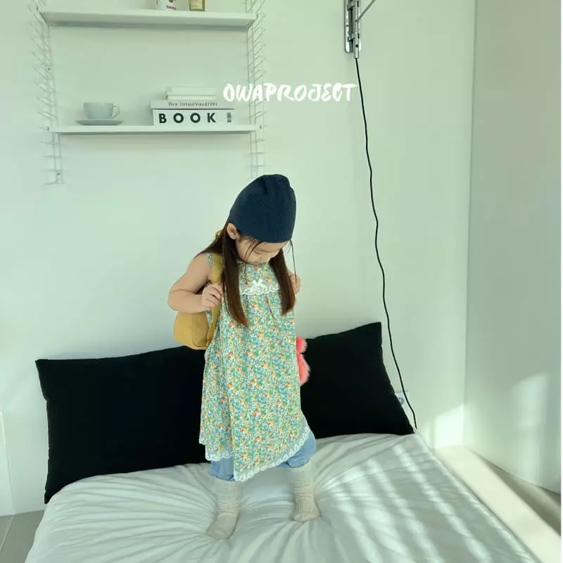 O Wa - Korean Children Fashion - #kidsshorts - Ribbon One-piece - 3