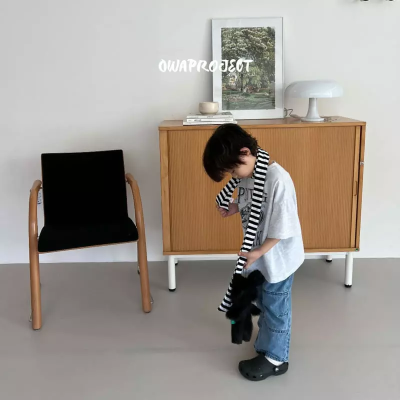 O Wa - Korean Children Fashion - #kidsstore - Stripes Muffler - 8