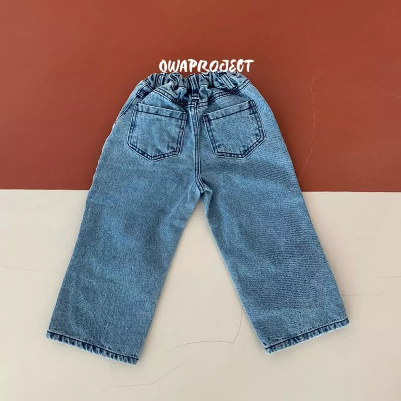 O Wa - Korean Children Fashion - #kidsstore - Slit Jeans
