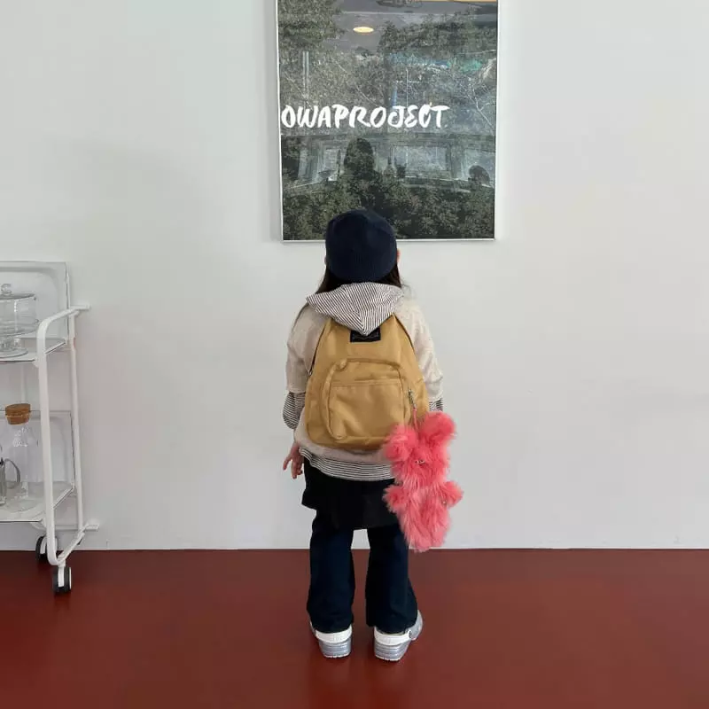 O Wa - Korean Children Fashion - #prettylittlegirls - Single Hoody Tee - 11