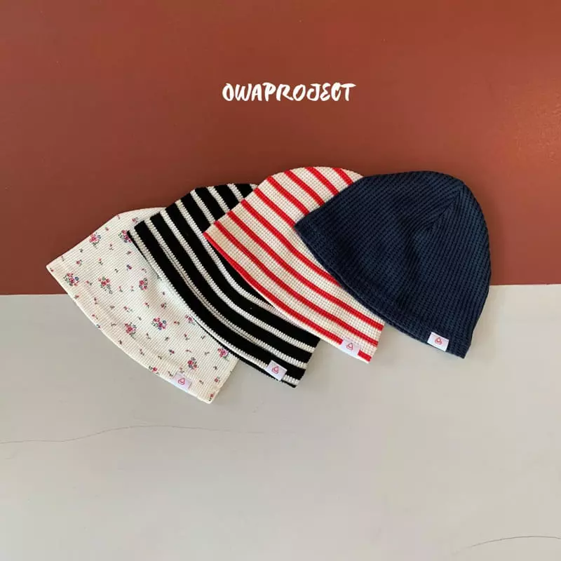 O Wa - Korean Children Fashion - #todddlerfashion - Waffle Beanie