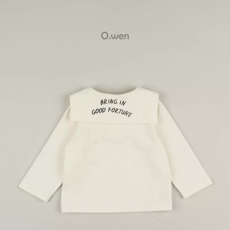 O Wen - Korean Children Fashion - #kidzfashiontrend - Bebe Sailor Collar Tee - 4