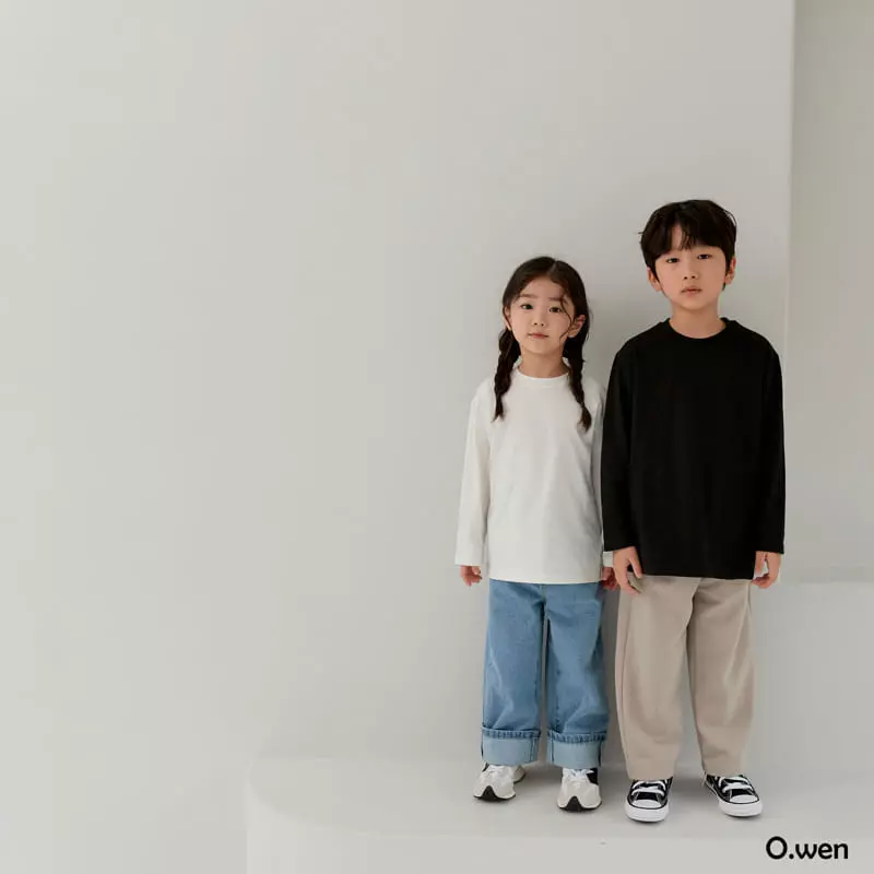 O Wen - Korean Children Fashion - #Kfashion4kids - Basic Tee