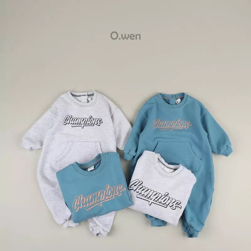 O Wen - Korean Children Fashion - #childrensboutique - Bebe Champion Bodysuit - 3