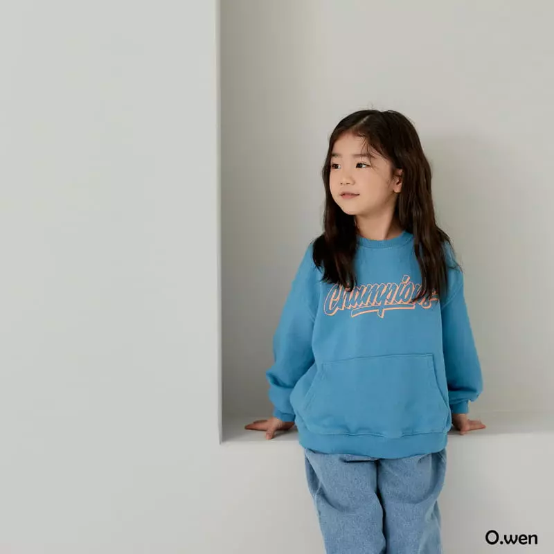 O Wen - Korean Children Fashion - #discoveringself - Champion Sweatshirt - 4