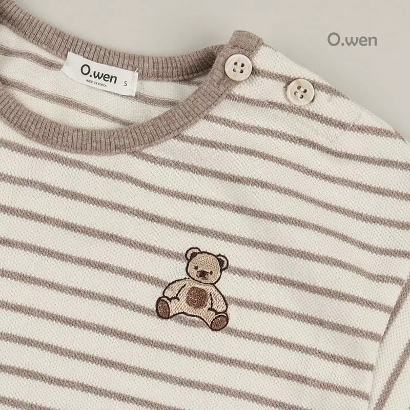 O Wen - Korean Children Fashion - #kidsstore - Bebe Poke Stripes Tee - 7