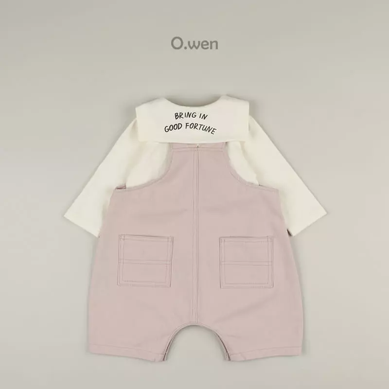 O Wen - Korean Children Fashion - #kidsstore - Bebe Sailor Collar Tee - 2