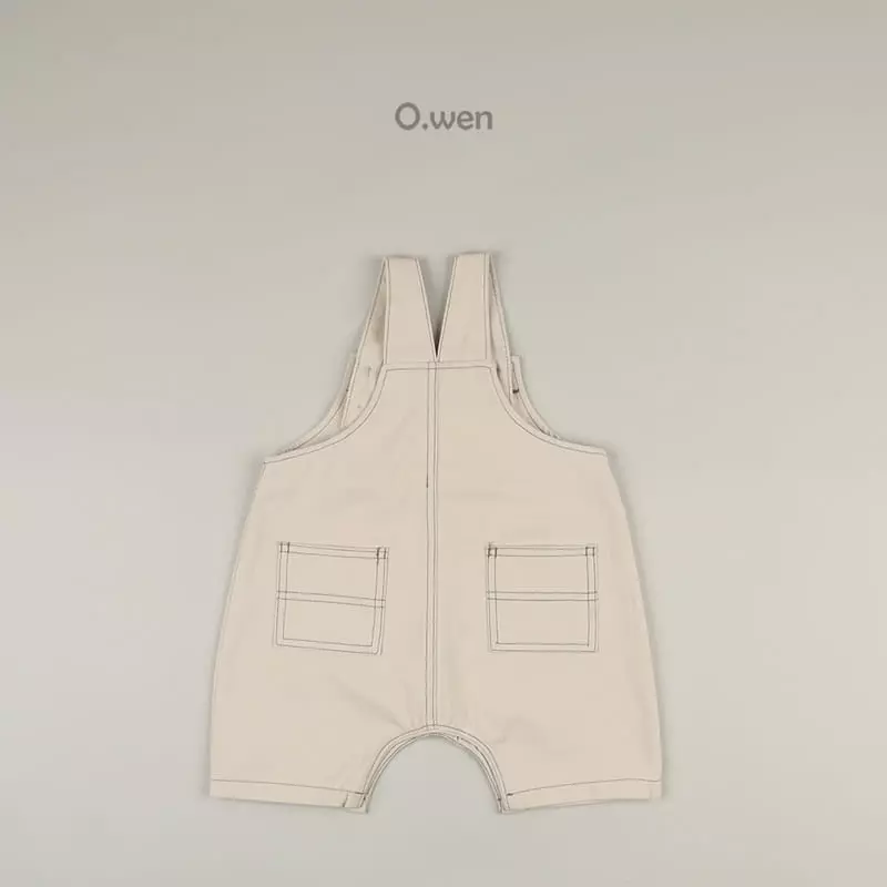 O Wen - Korean Children Fashion - #kidzfashiontrend - Bebe Cotton Dungarees - 5